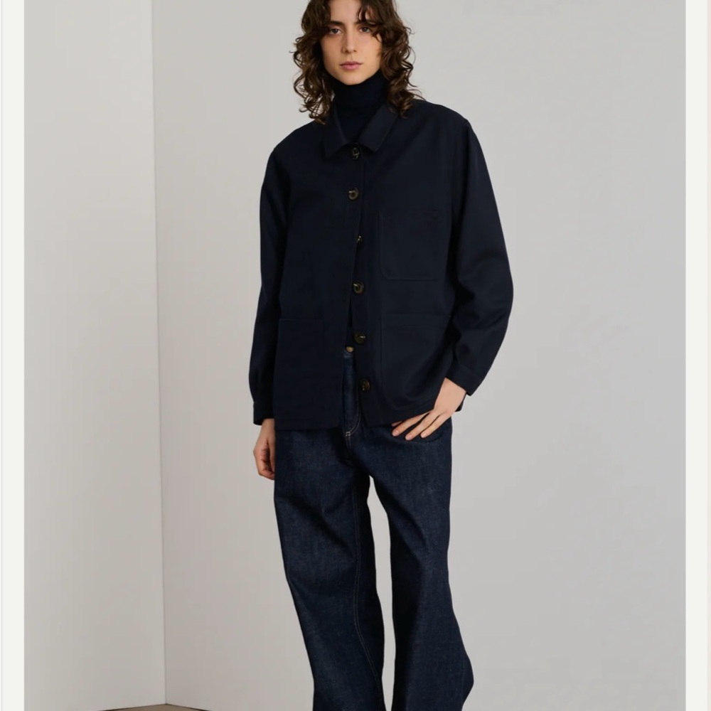 Soeur Black Button-Up Jacket